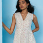 Aurora Printed Linen Dress