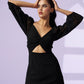 Ava Black Dress