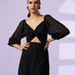 Ava Black Dress