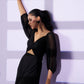Ava Black Dress
