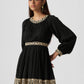 Cathryn Embroidered Dress (Short)
