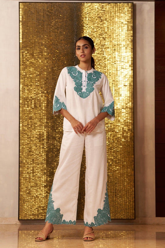 Diva Appliqué Co-ord Set (Long Pants)