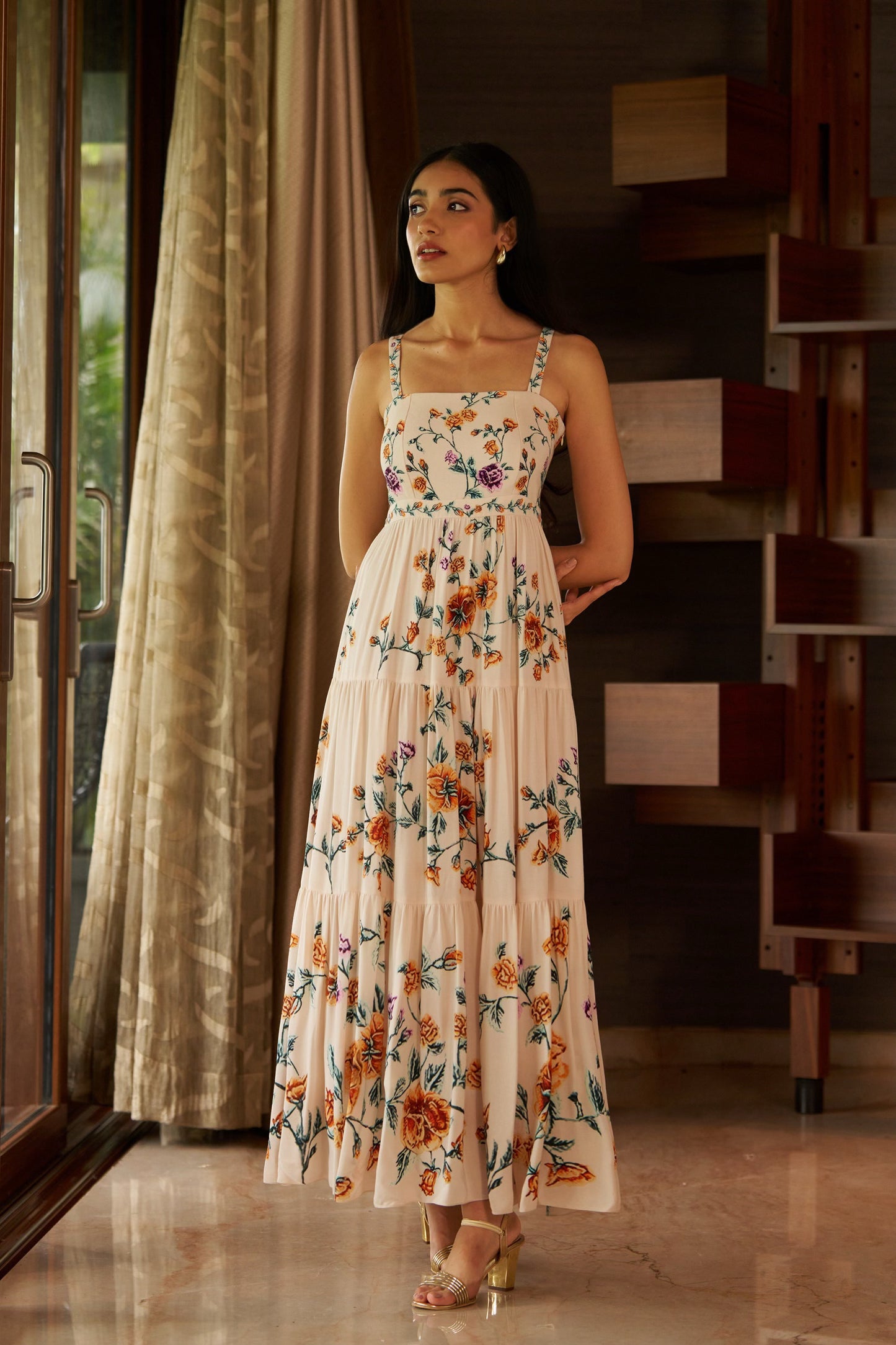 Flora Printed Maxi