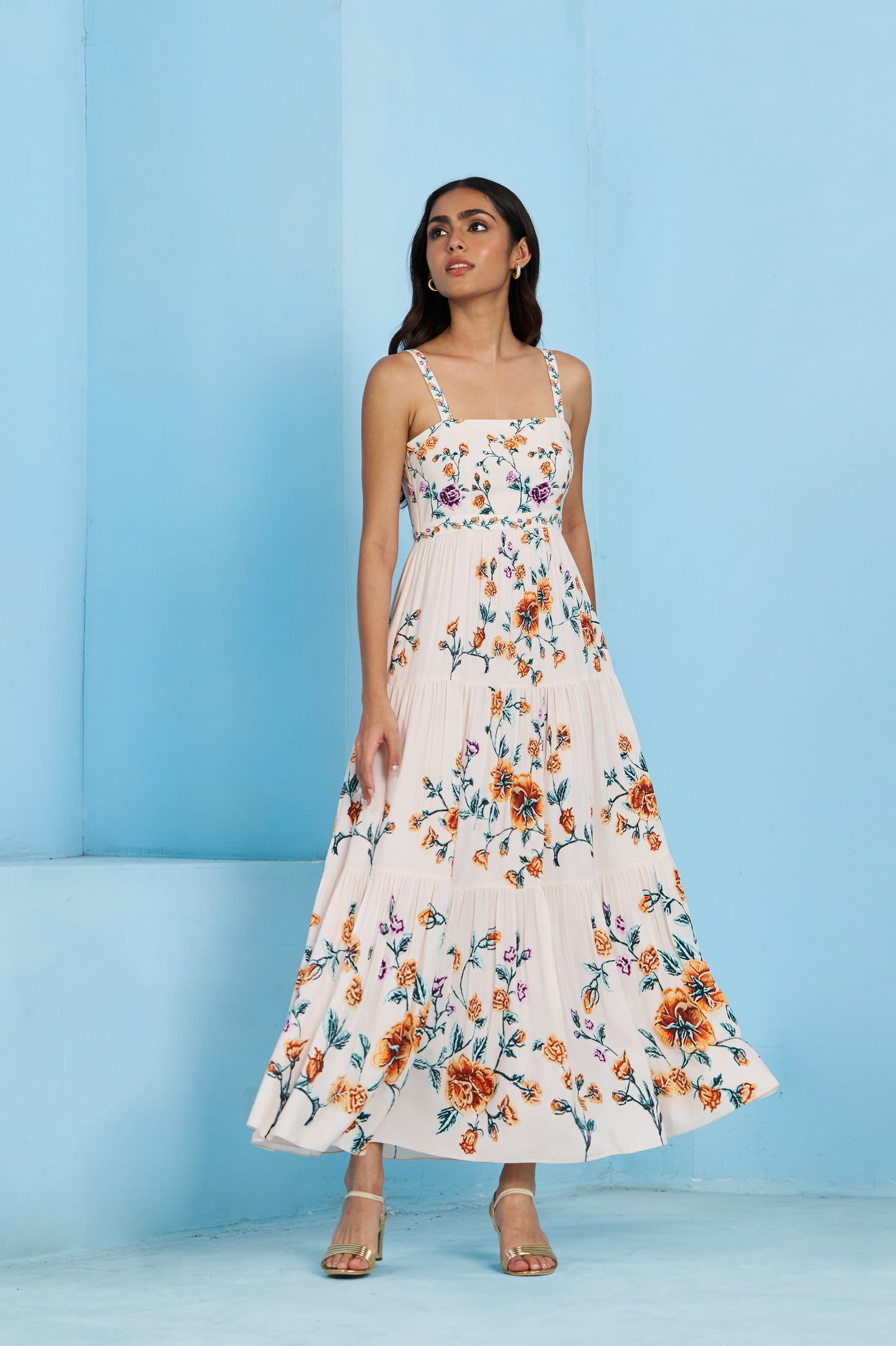 Flora Printed Maxi