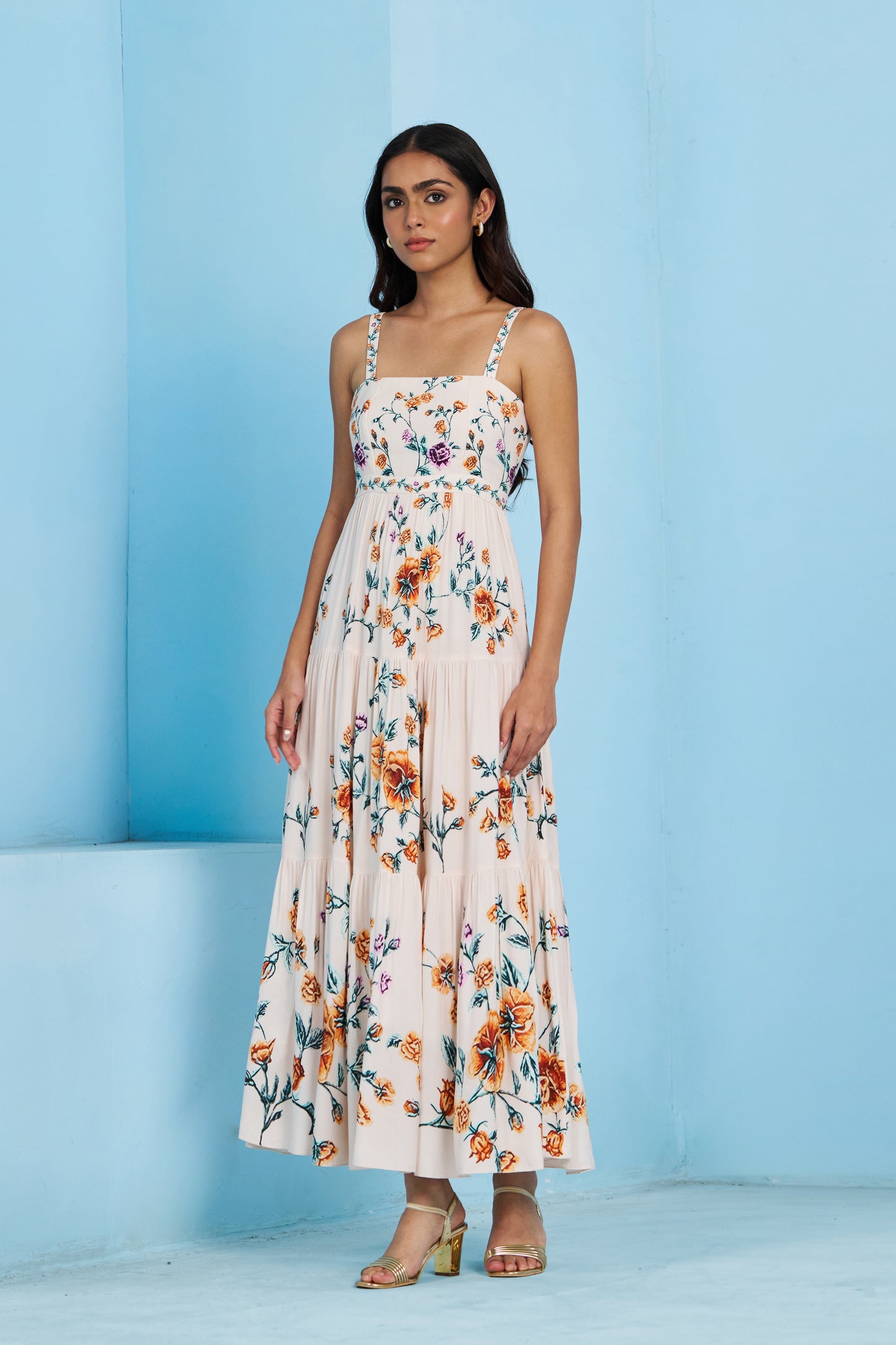 Flora Printed Maxi