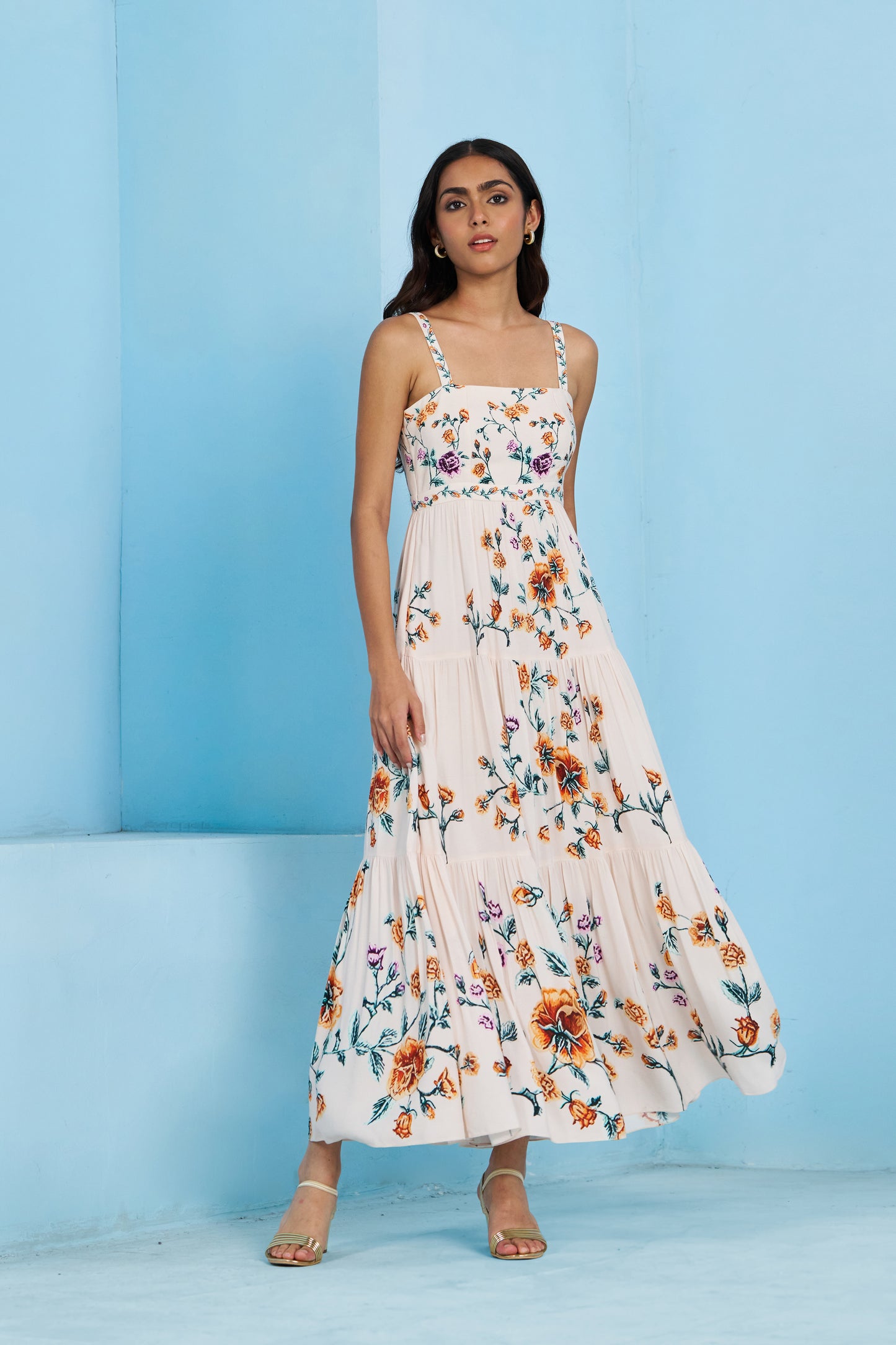Flora Printed Maxi
