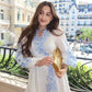 Freya Cutwork Linen Dress