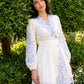 Freya Cutwork Linen Dress