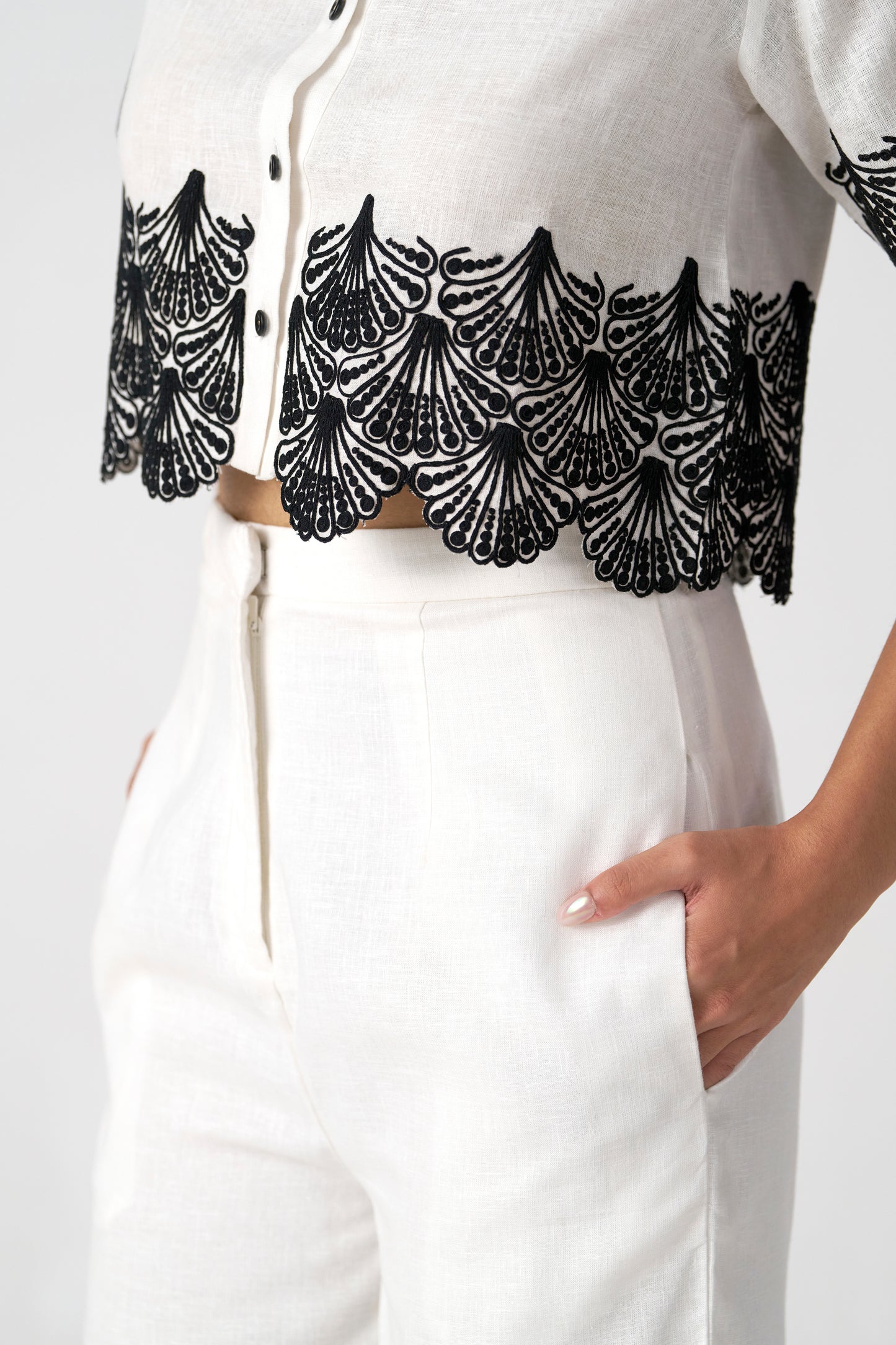 Helen Embroidered Co-ord Set