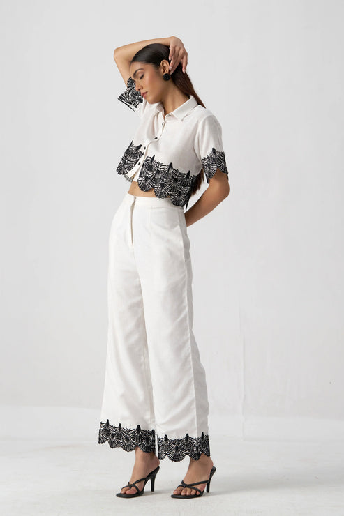 Helen Embroidered Top