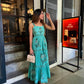 Ziva Printed Linen Maxi