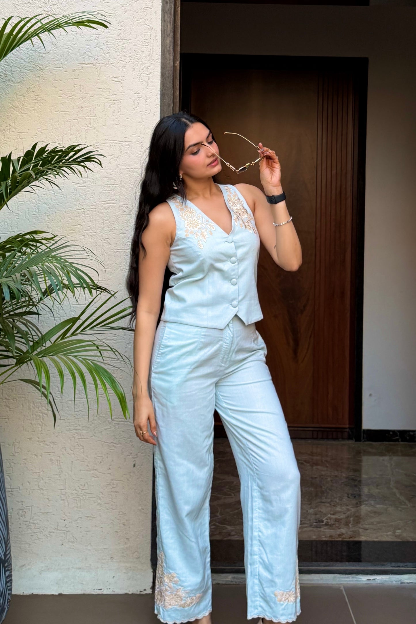 Juliette Embroidered Co-ord Set
