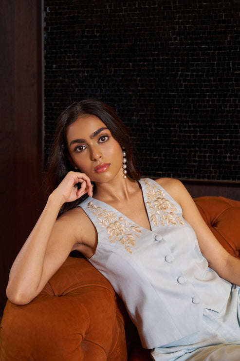 Juliette Embroidered Top