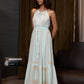 June Embroidered Linen Maxi