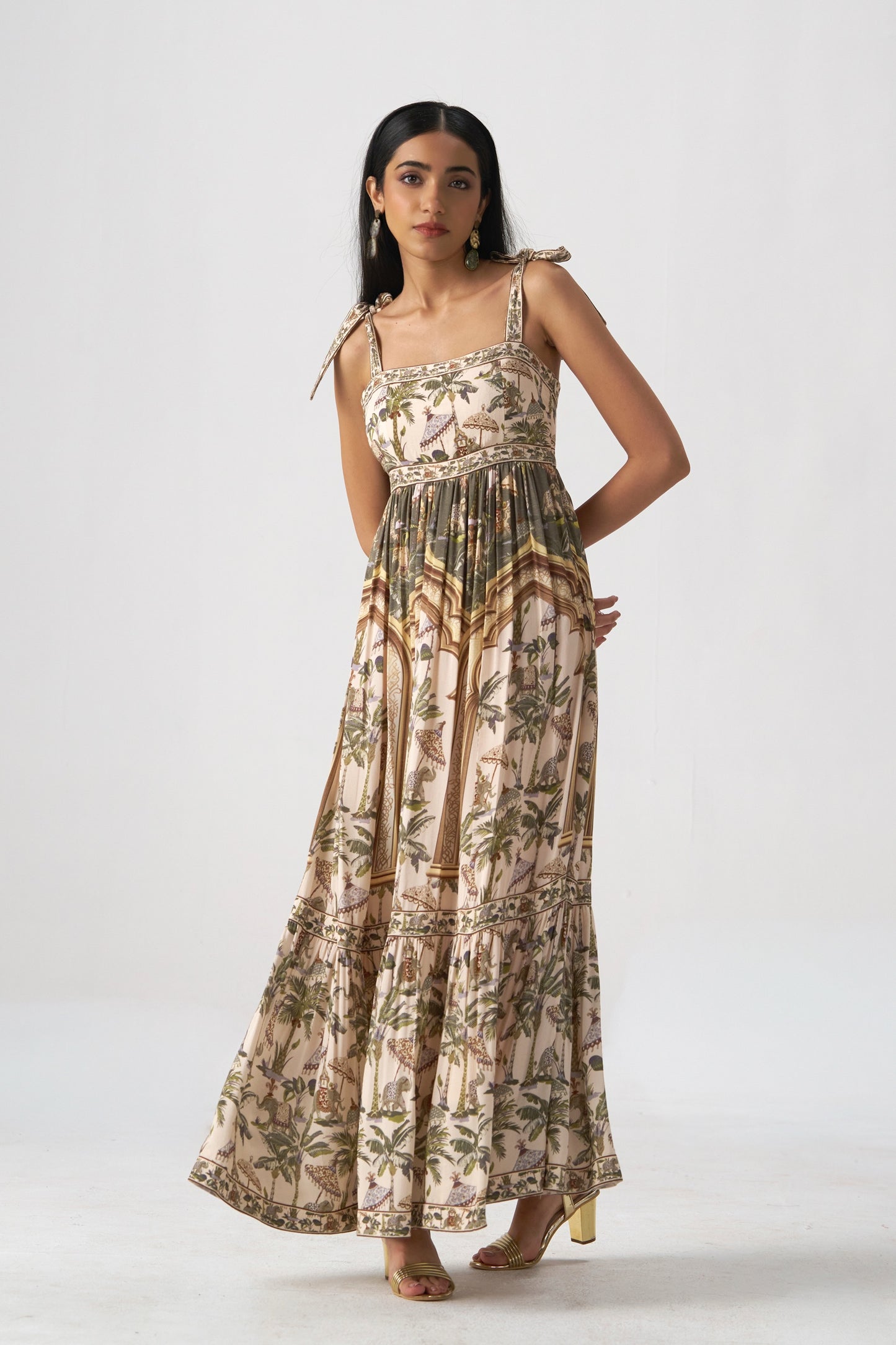 Lenora Printed Maxi