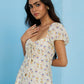 Lola Printed Linen Dress