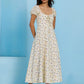 Lola Printed Linen Dress