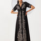 Luna Embroidered Linen Maxi