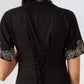 Luna Embroidered Linen Maxi