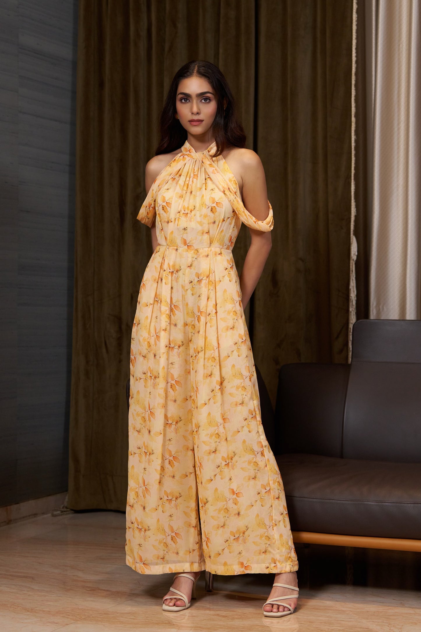 Magnolia Printed Jumspuit