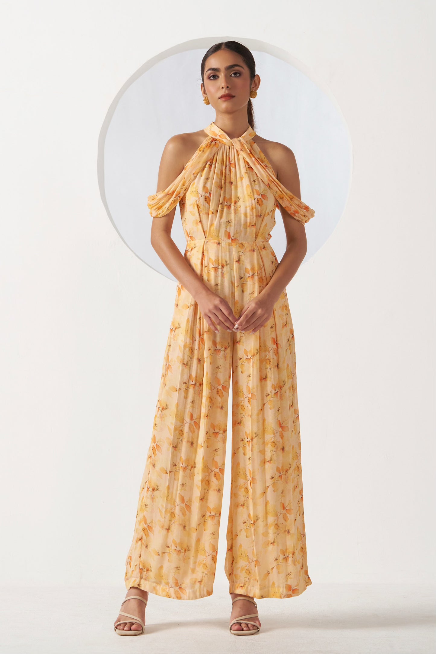 Magnolia Printed Jumspuit