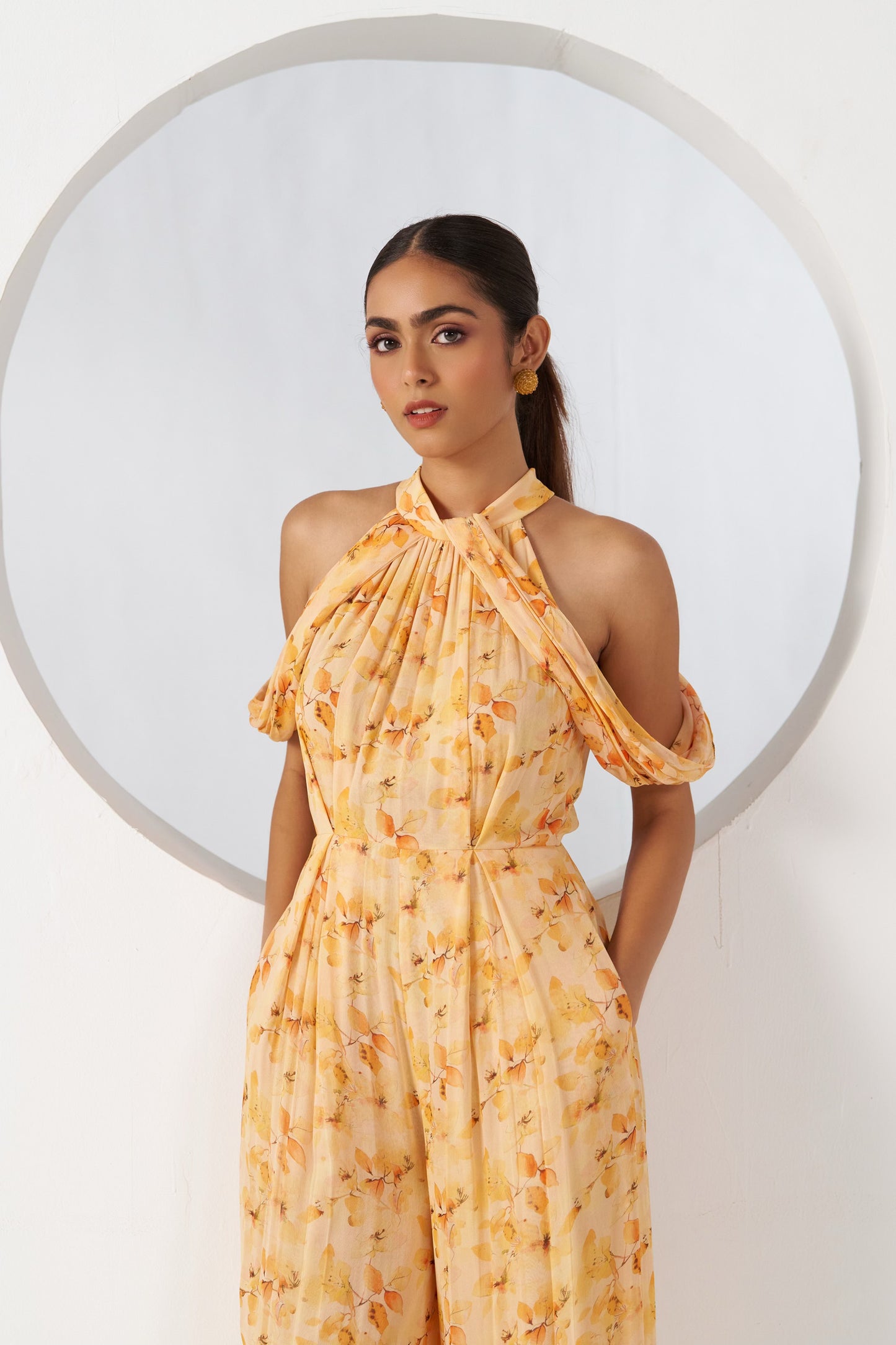 Magnolia Printed Jumspuit