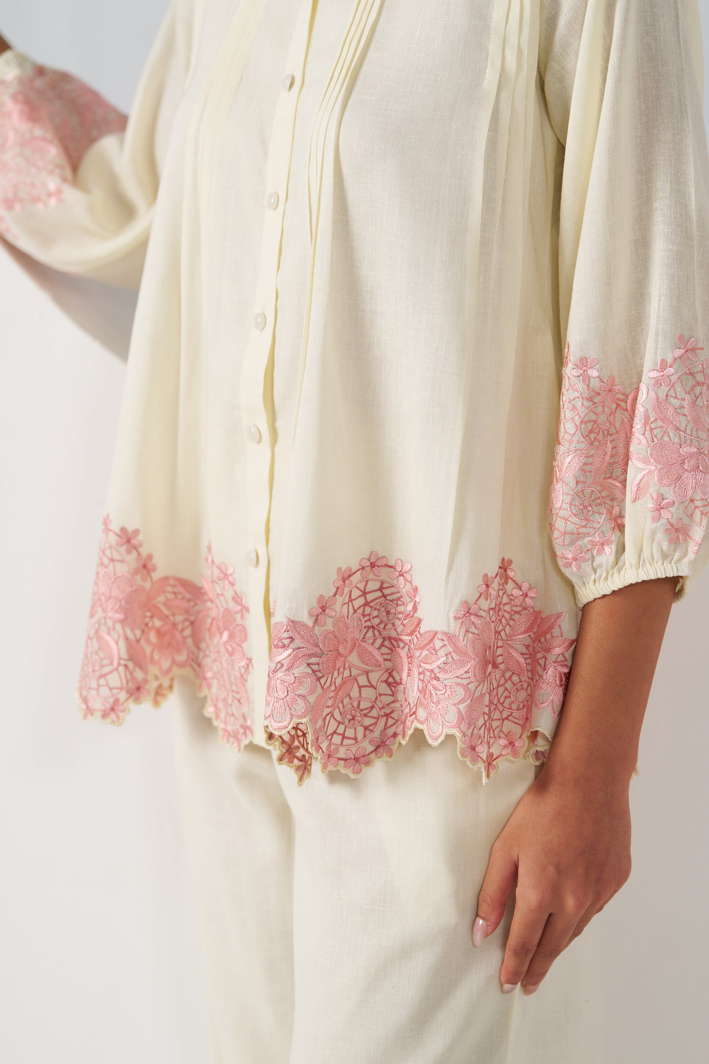 Mira Embroidered Co-ord Set