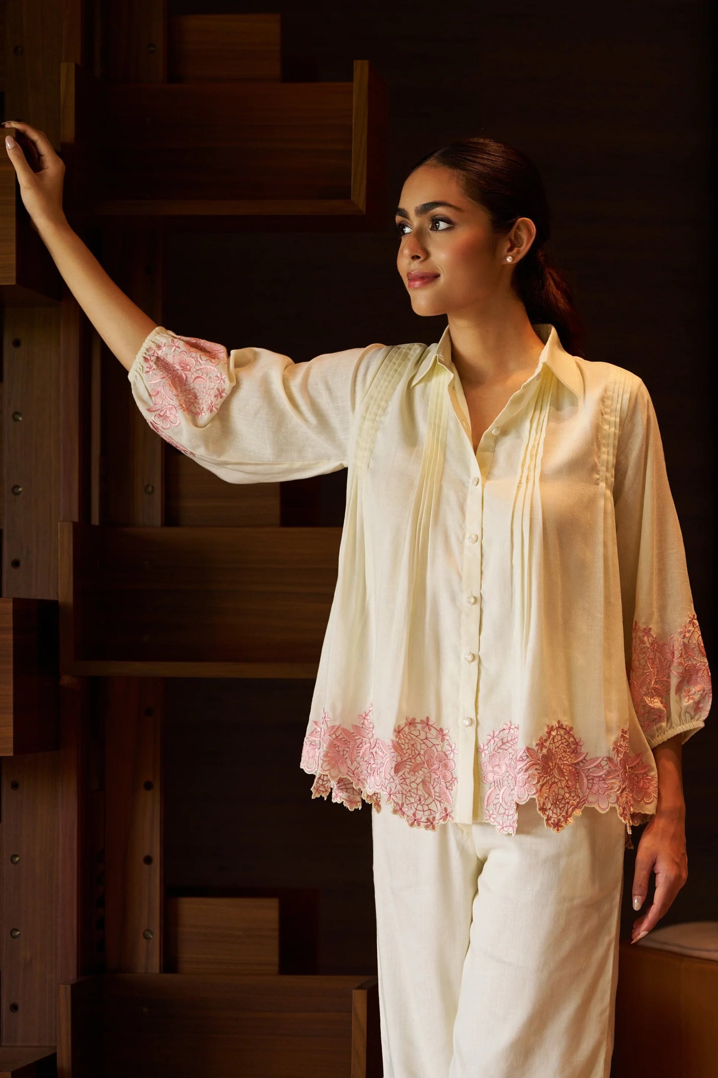 Mira Embroidered Co-ord Set