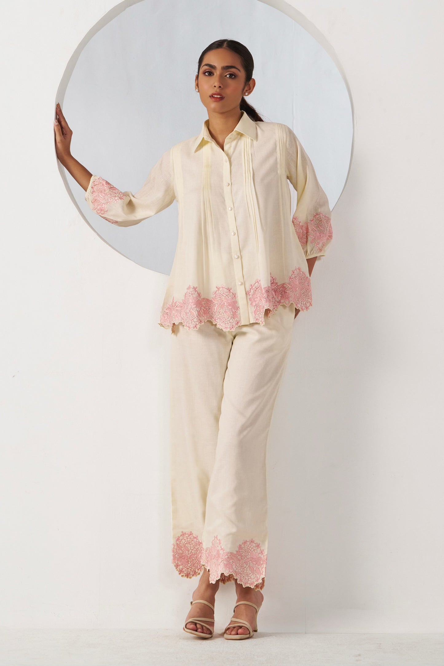 Mira Embroidered Co-ord Set
