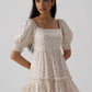 Mystique Printed Linen Dress