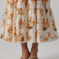 Nikos Printed Linen Maxi