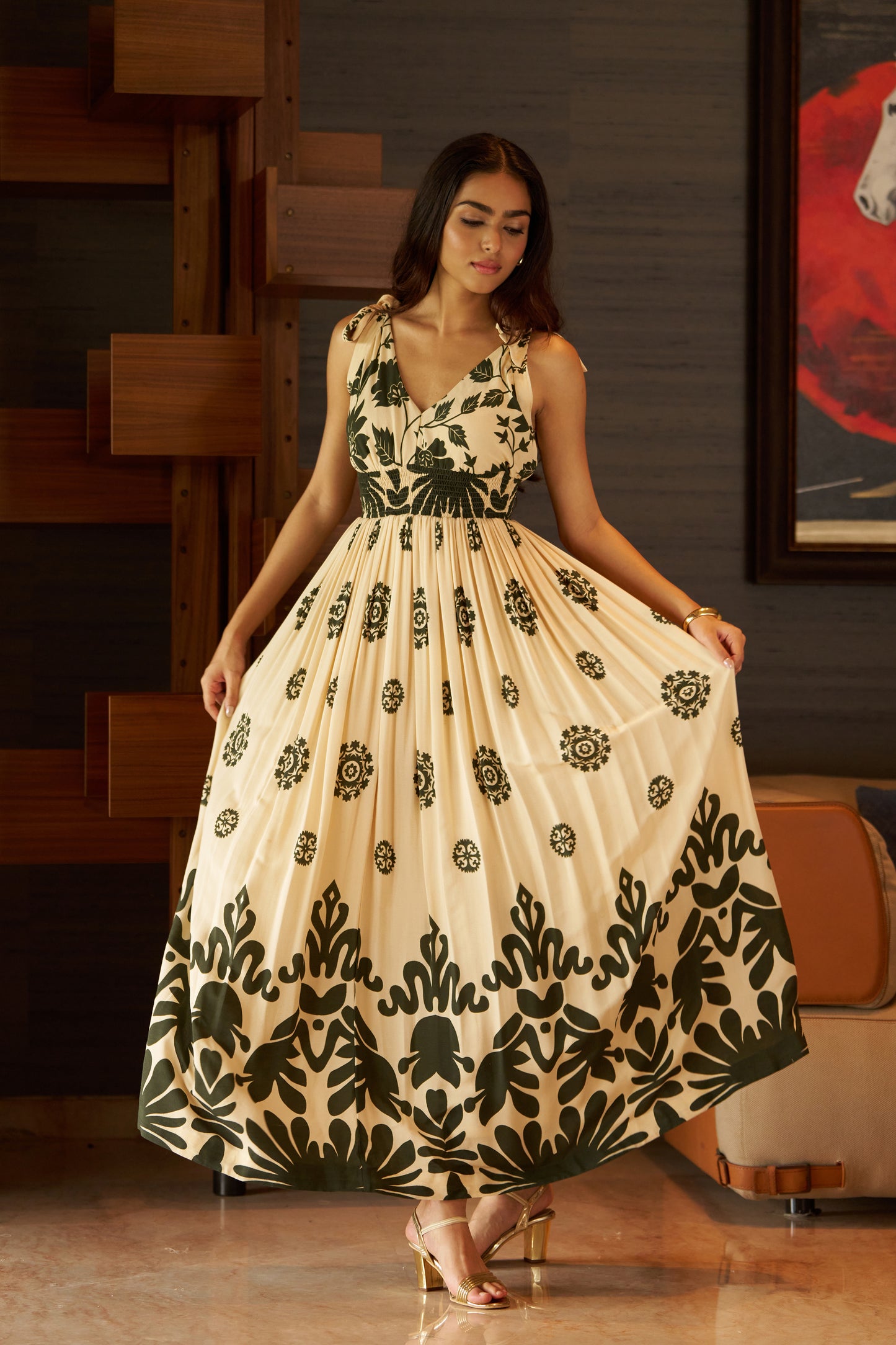 Selva Printed Maxi