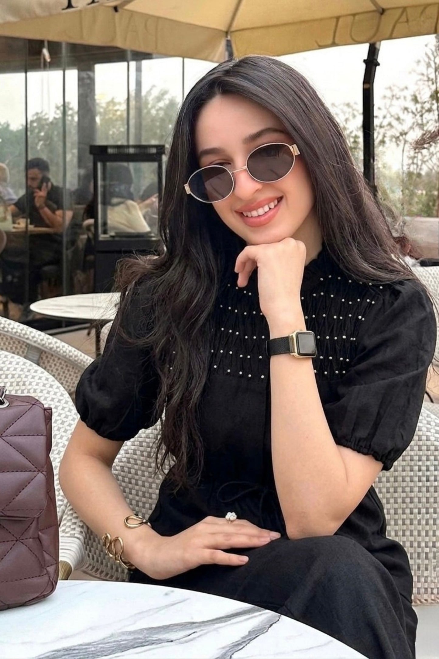 Sorella Embellished Co-ord Set (Black)