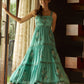 Ziva Printed Linen Maxi