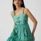 Ziva Printed Linen Maxi
