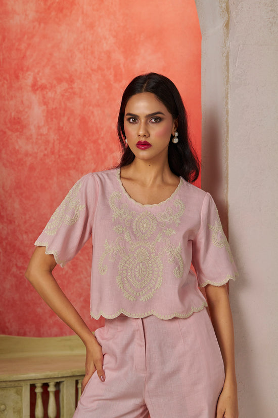 Zola Embroidered Co-ord Set