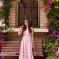 Serena Printed Lace Dress