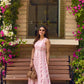 Serena Printed Lace Dress
