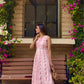 Serena Printed Lace Dress